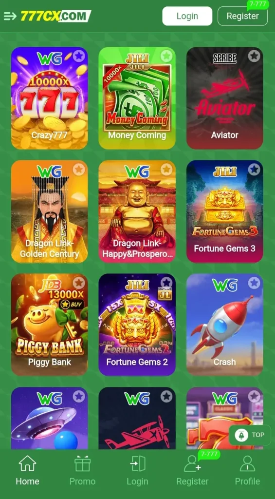 777Cx Game